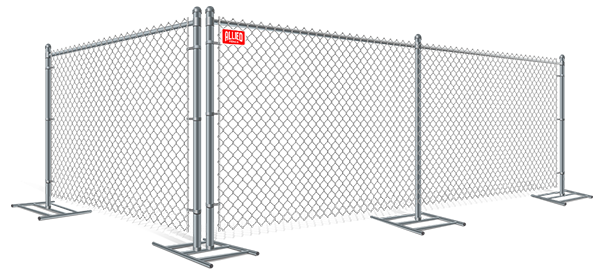 Commercial Temporary Construction fence solutions for the Tulsa, Oklahoma area.