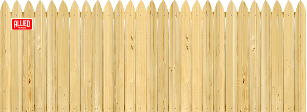 Gothic Pickets - Wood Fence Option in Tulsa, Oklahoma