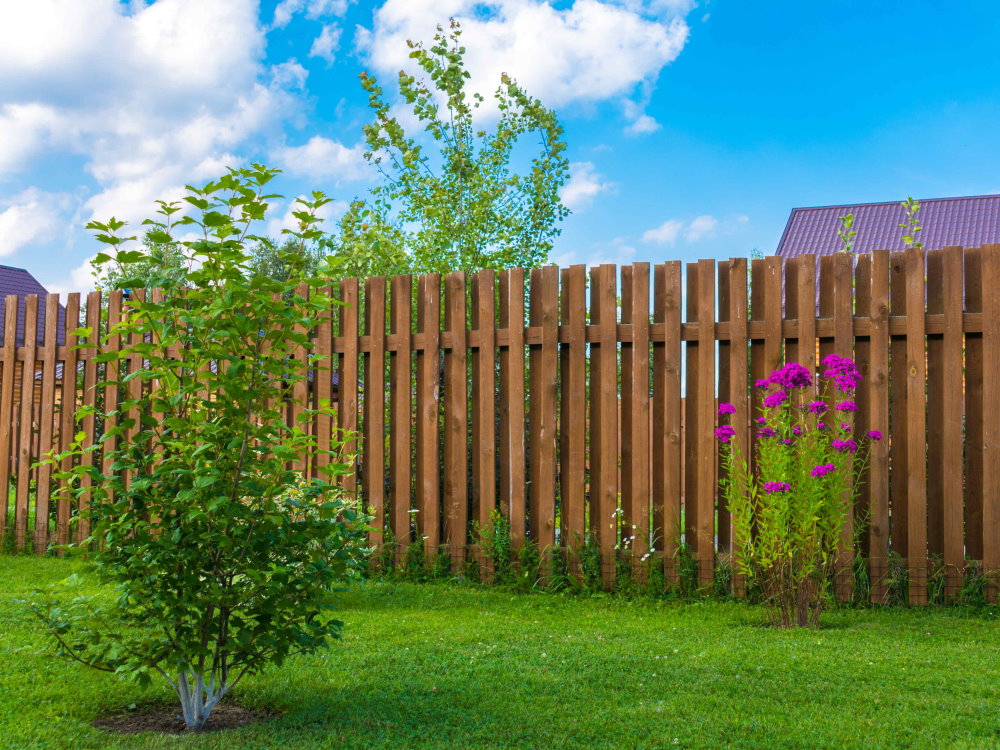 Bixby OK Shadowbox style wood fence