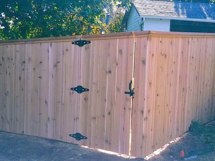 Glenpool Oklahoma wood privacy fencing