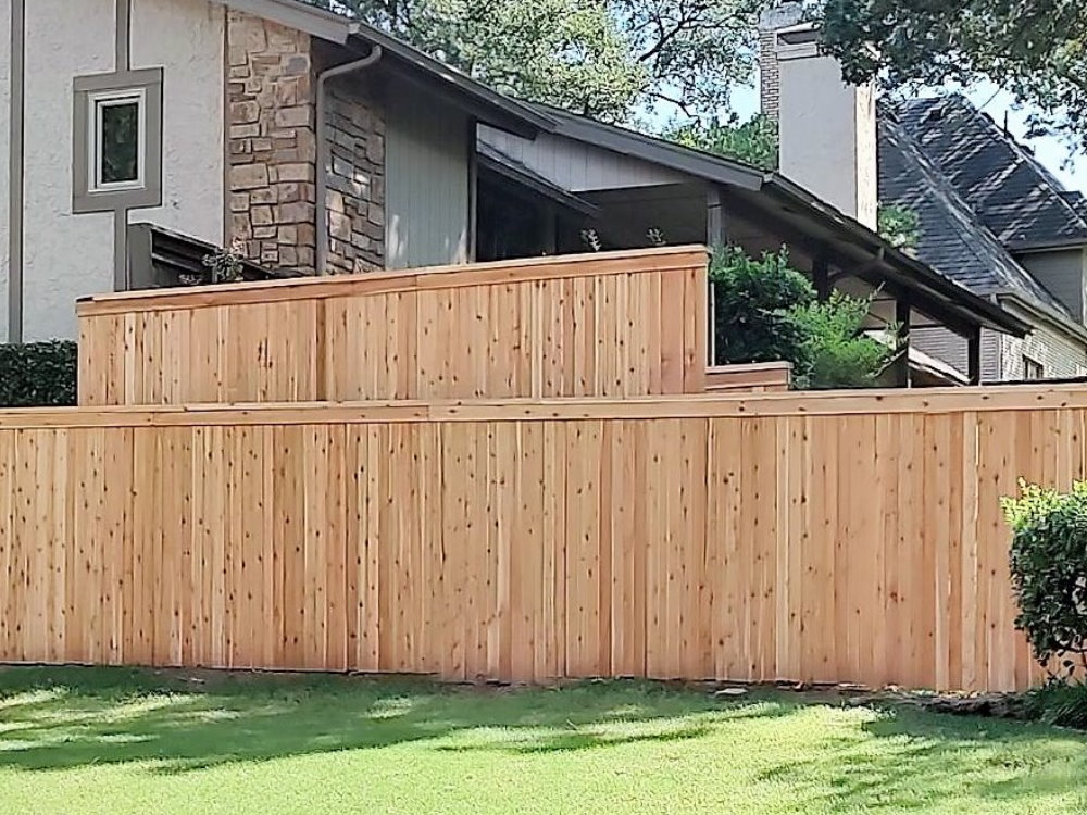 Jenks Oklahoma wood privacy fencing