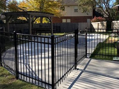 Tulsa OK Ornamental Iron Fence Company